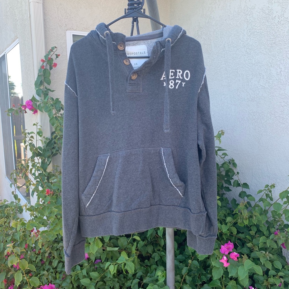 MENS AEROPOSTALE HOODIE SIZE LARGE